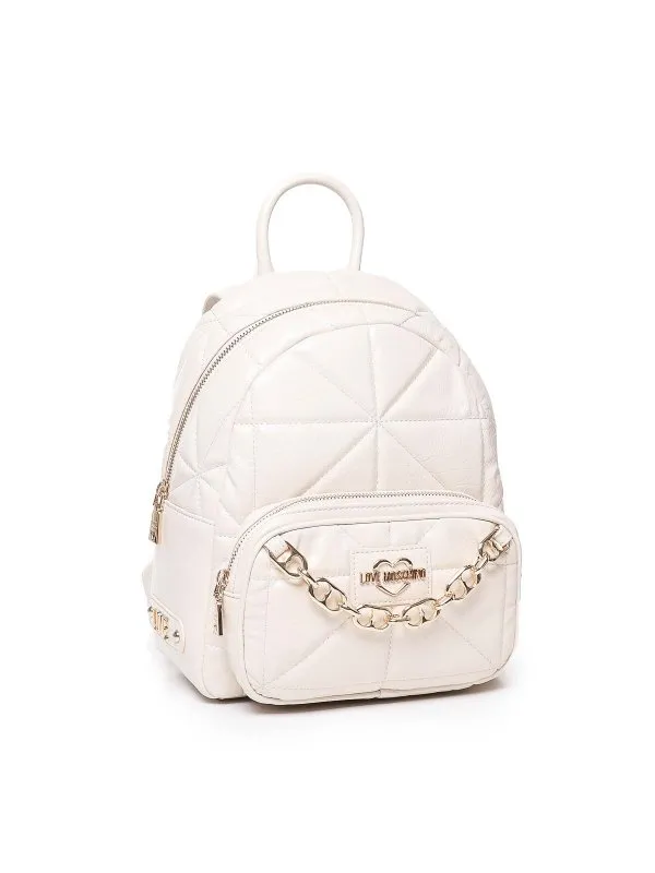 Love Moschino Mochila - Blanco