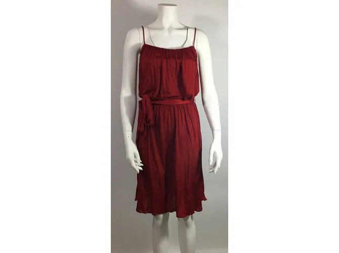 Mango Vestido Roja 