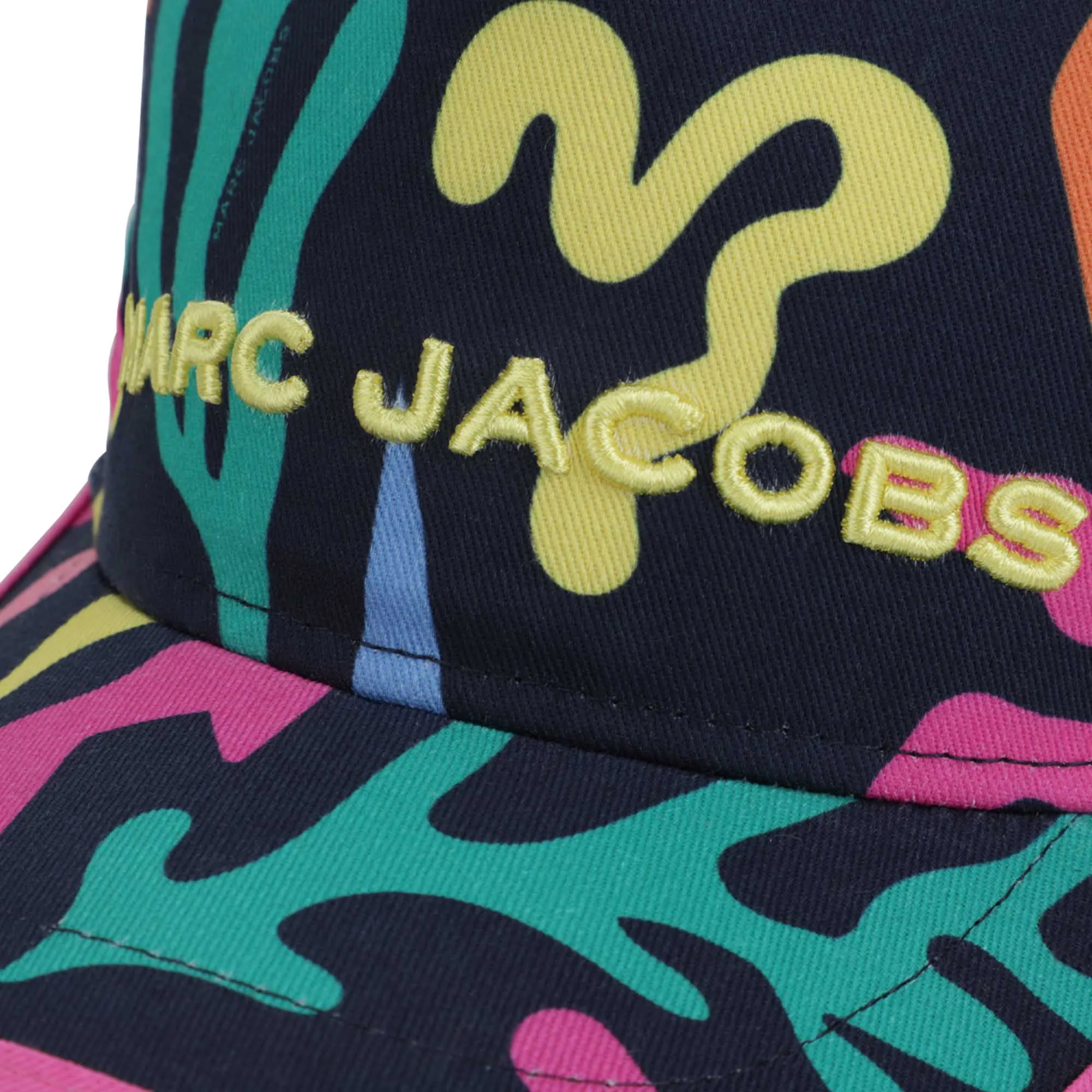 MARC JACOBS Gorra de algodón estampada