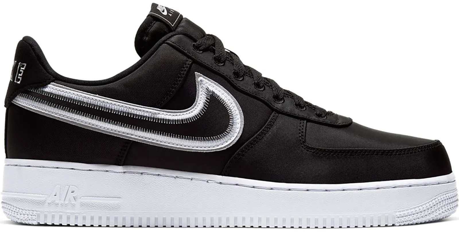 Nike Air Force 1 Low Reverse Stitch Black