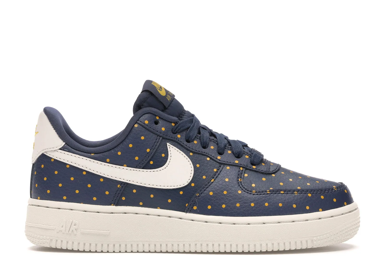 Nike Air Force 1 Low Thunder Blue Yellow Ochre W