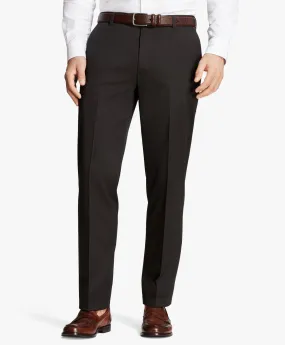 Pantalón de traje de sarga de algodón corte slim Milano