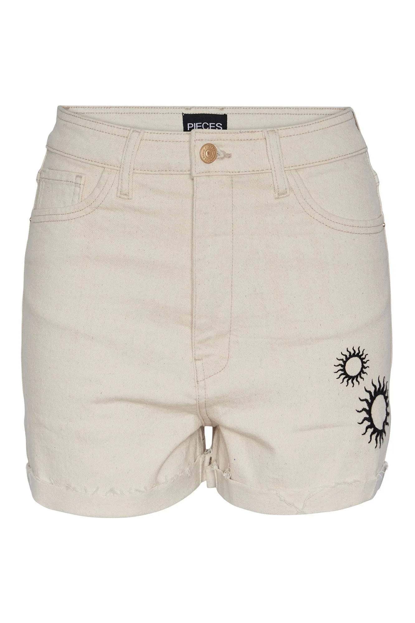 Pieces Short denim de mujer