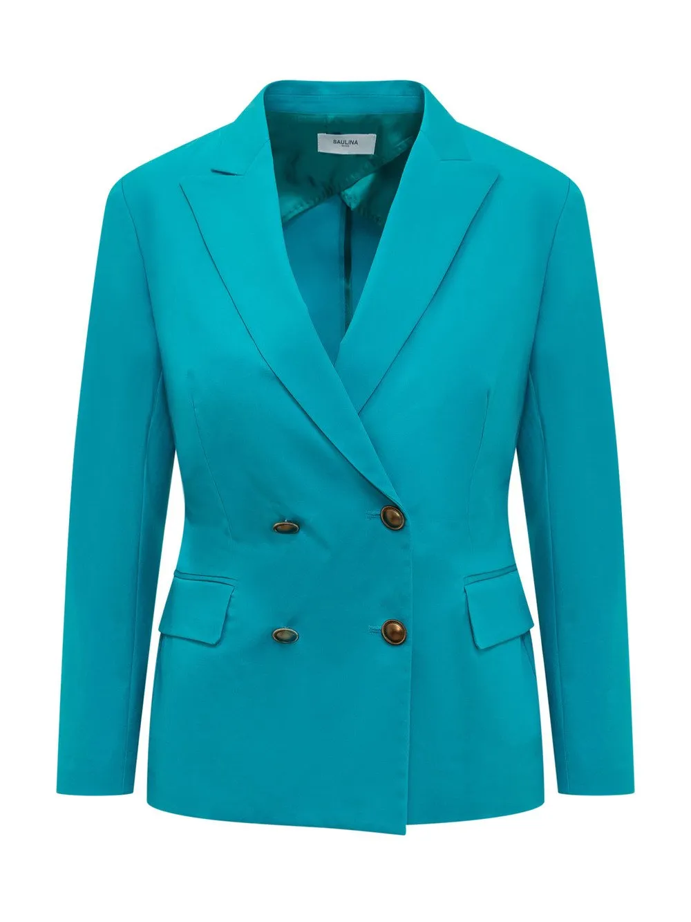 SAULINA Cotton Double-Breasted Jacket