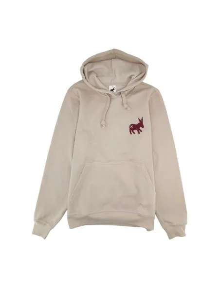 SENSA CUNISIUN Sudadera Hoodie Hombre Beige/Bordeaux