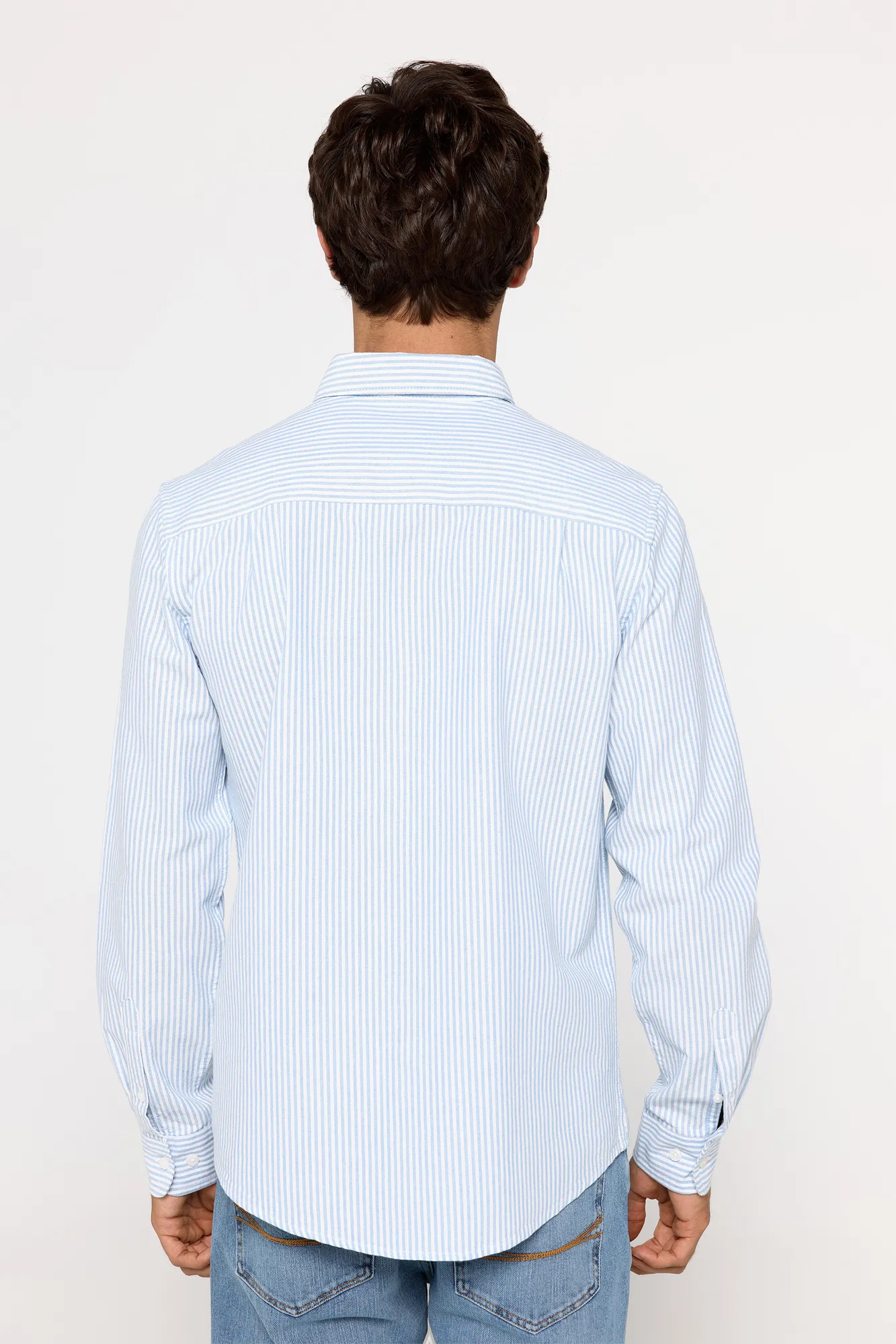 Springfield Camisa Oxford Rayas Springfield