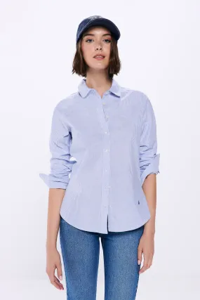 Springfield Camisa Oxford semientallada