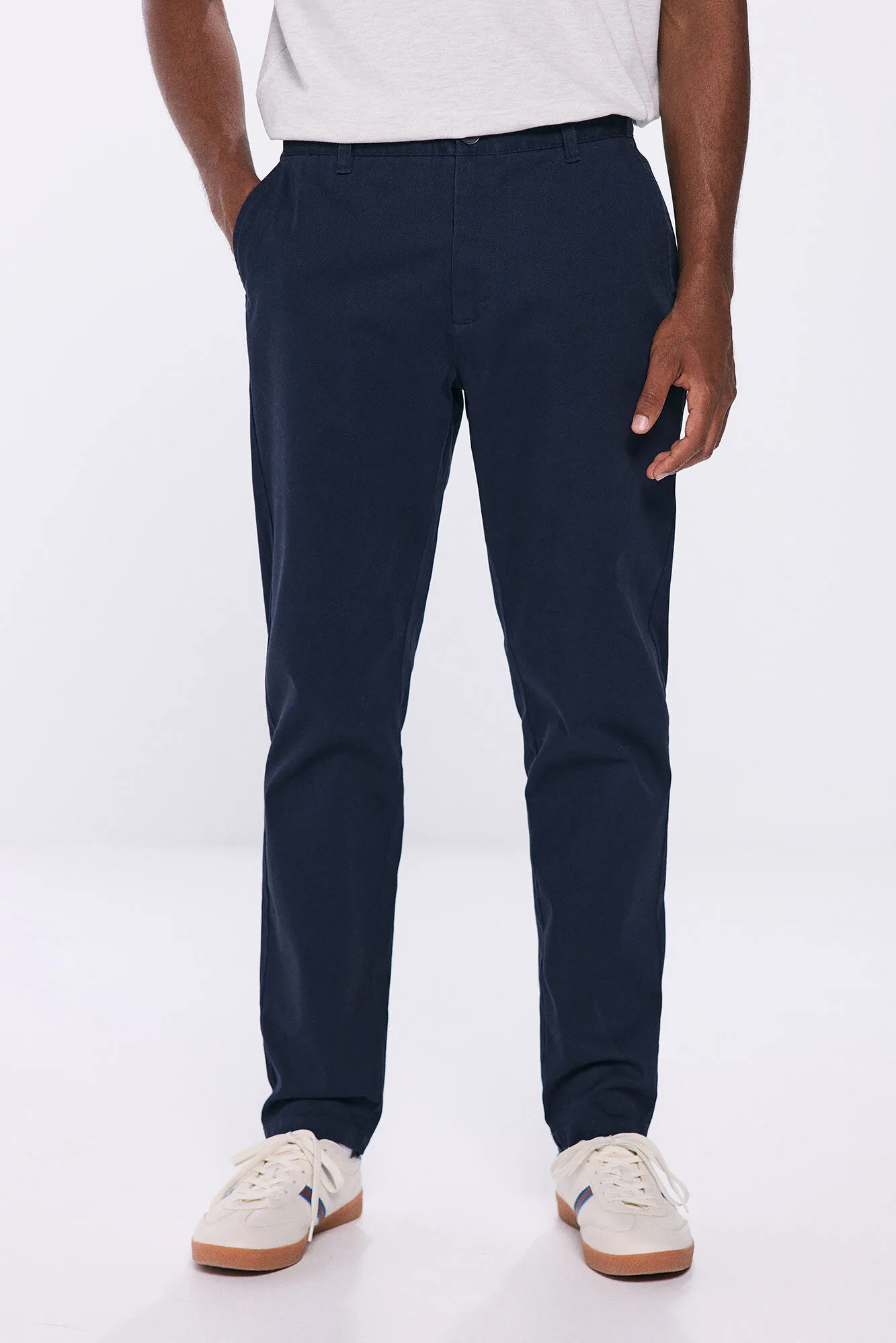 Springfield Pantalón chino vestir comfort slim fit