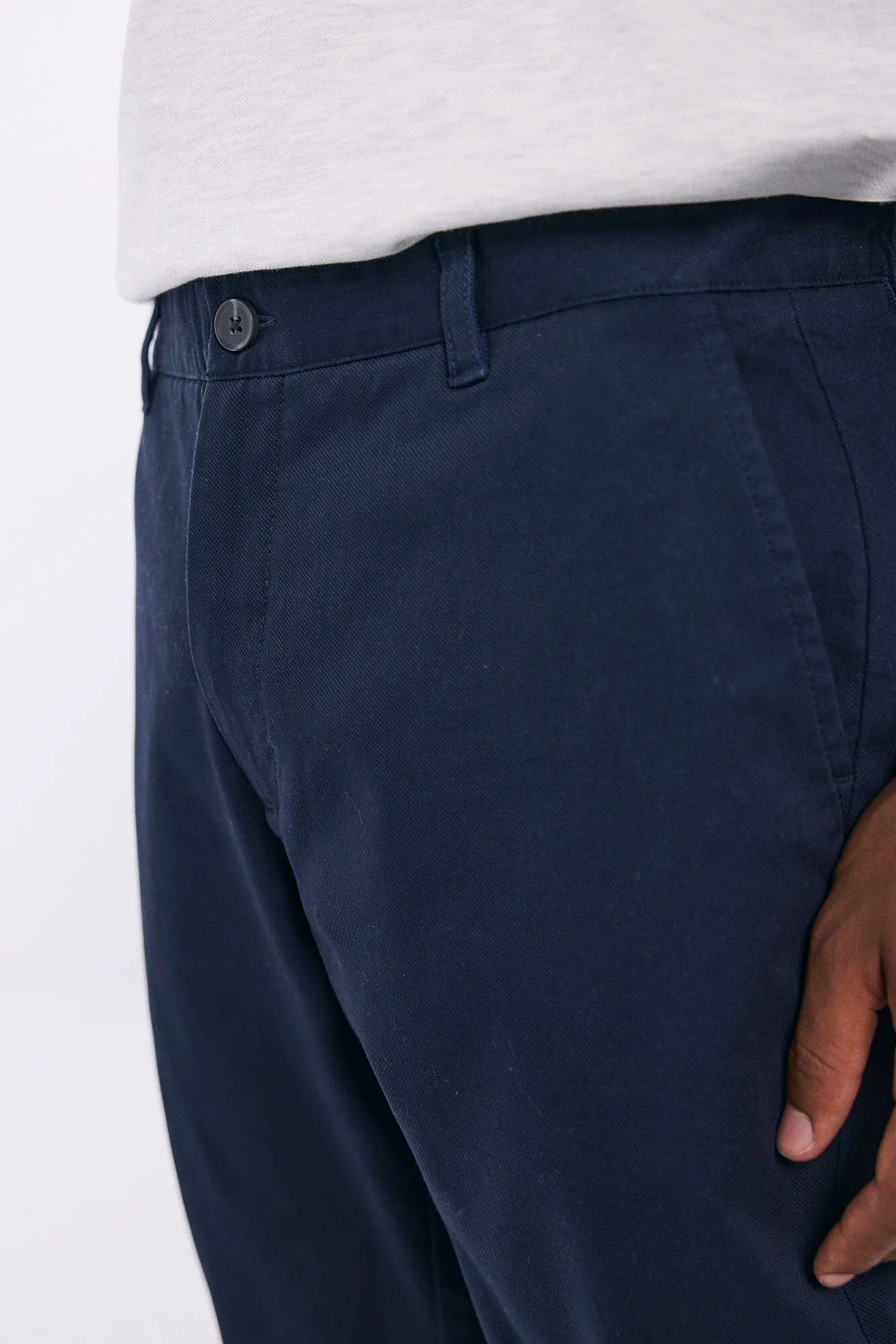 Springfield Pantalón chino vestir comfort slim fit