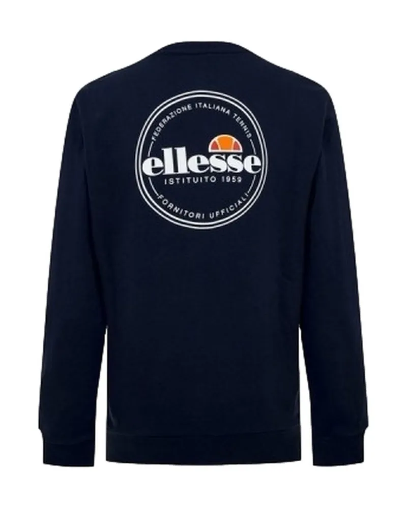 Sudadera ellesse negra deleeno sweatshirt