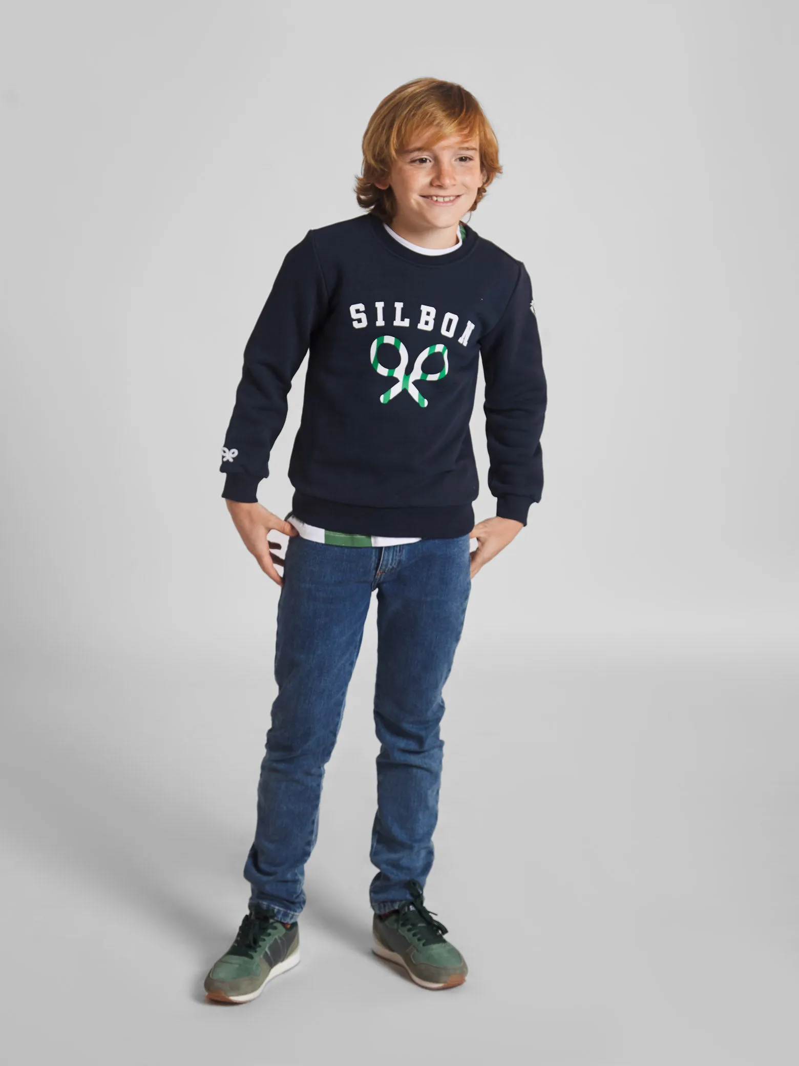 Sudadera kids CCF azul marino