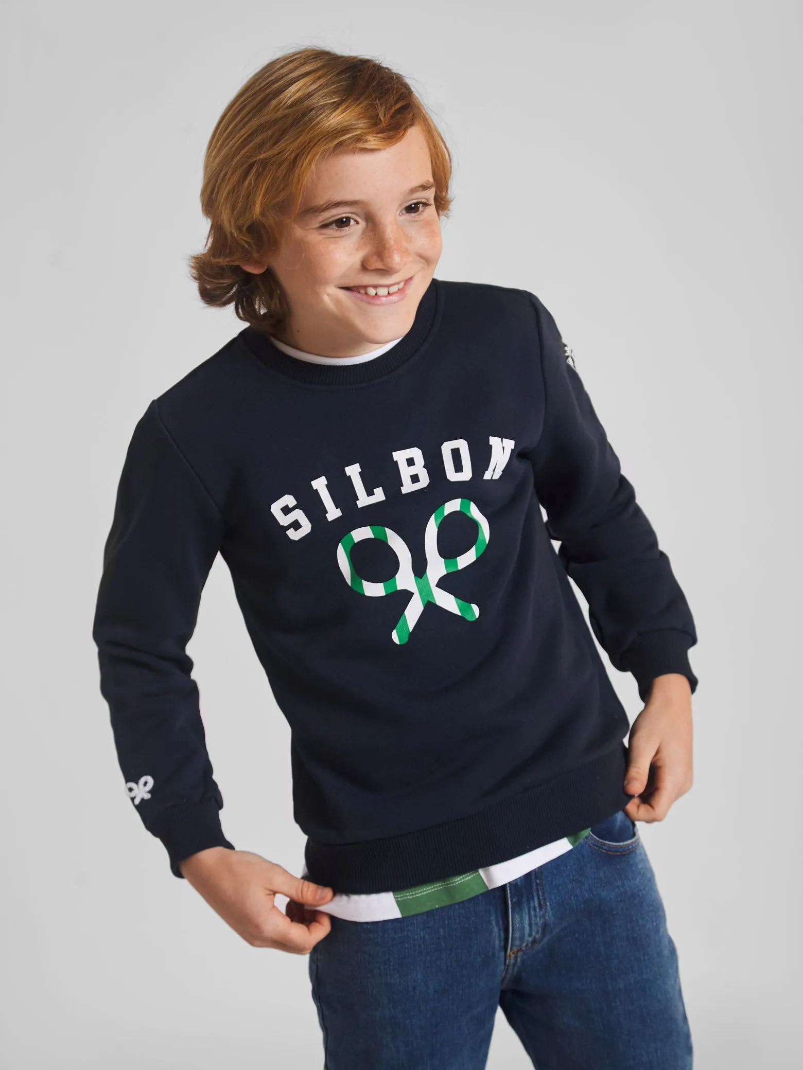 Sudadera kids CCF azul marino