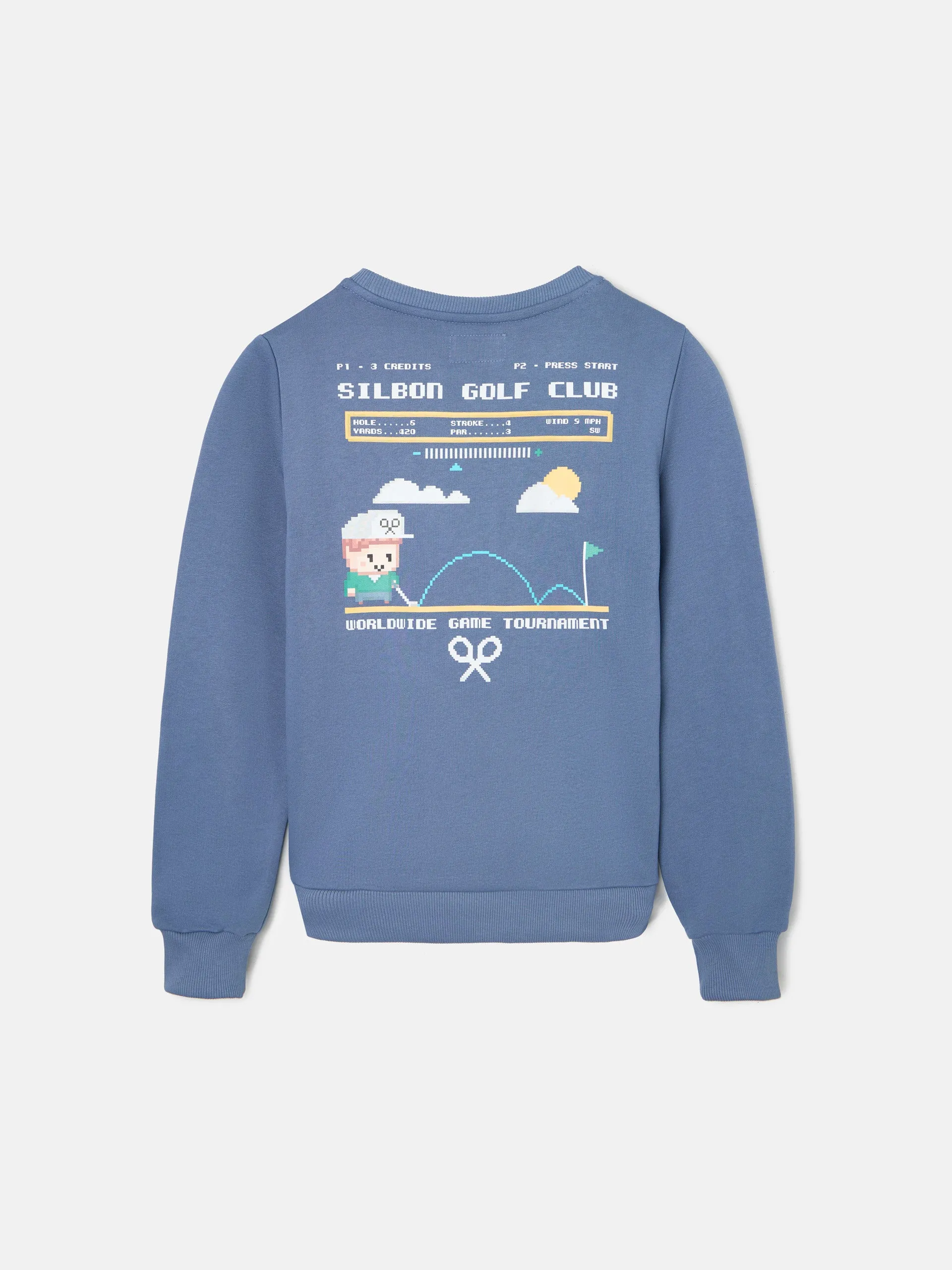 Sudadera kids golf club azul indigo