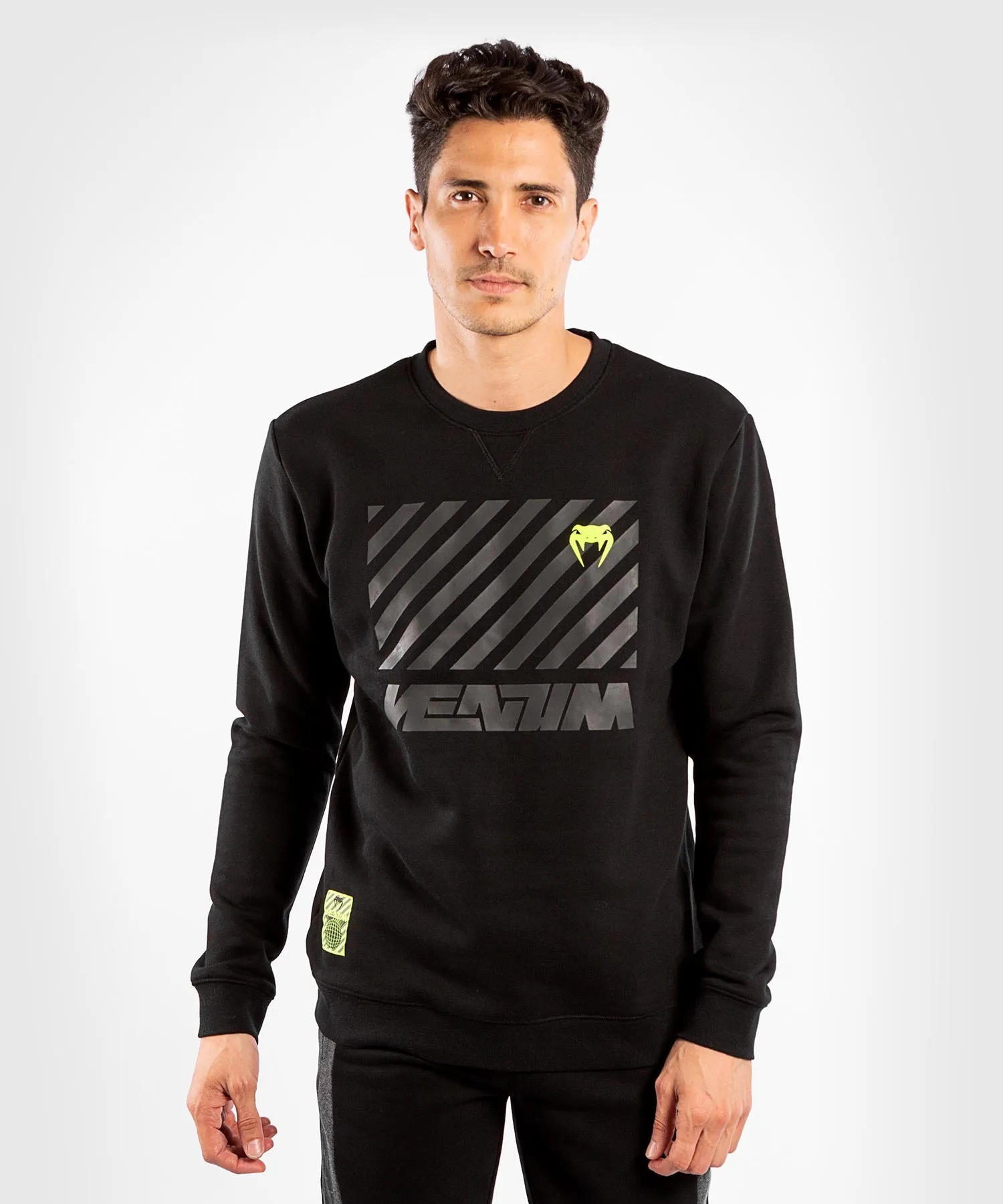 Sudadera Venum Stripes - Negro