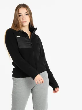 The People Rep Sudadera peluche mujer con cremallera