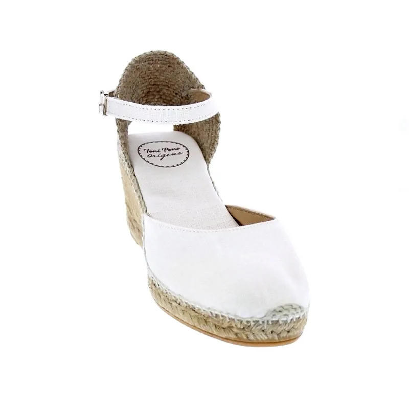 Toni Pons Alpargatas Mujer Caldes Beige