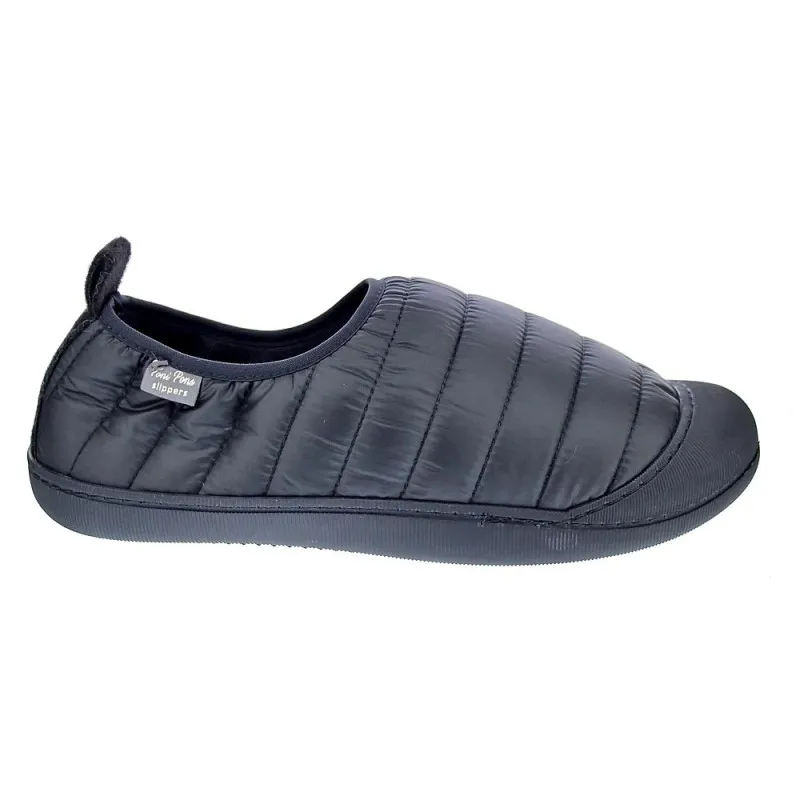 Toni Pons Pantuflas Hombre Conor-tk Negro