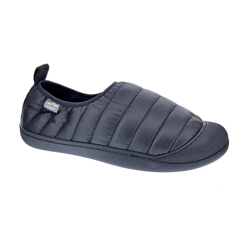 Toni Pons Pantuflas Hombre Conor-tk Negro