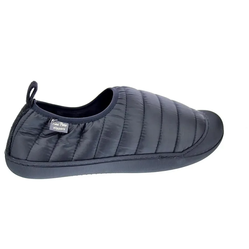 Toni Pons Pantuflas Hombre Conor-tk Negro