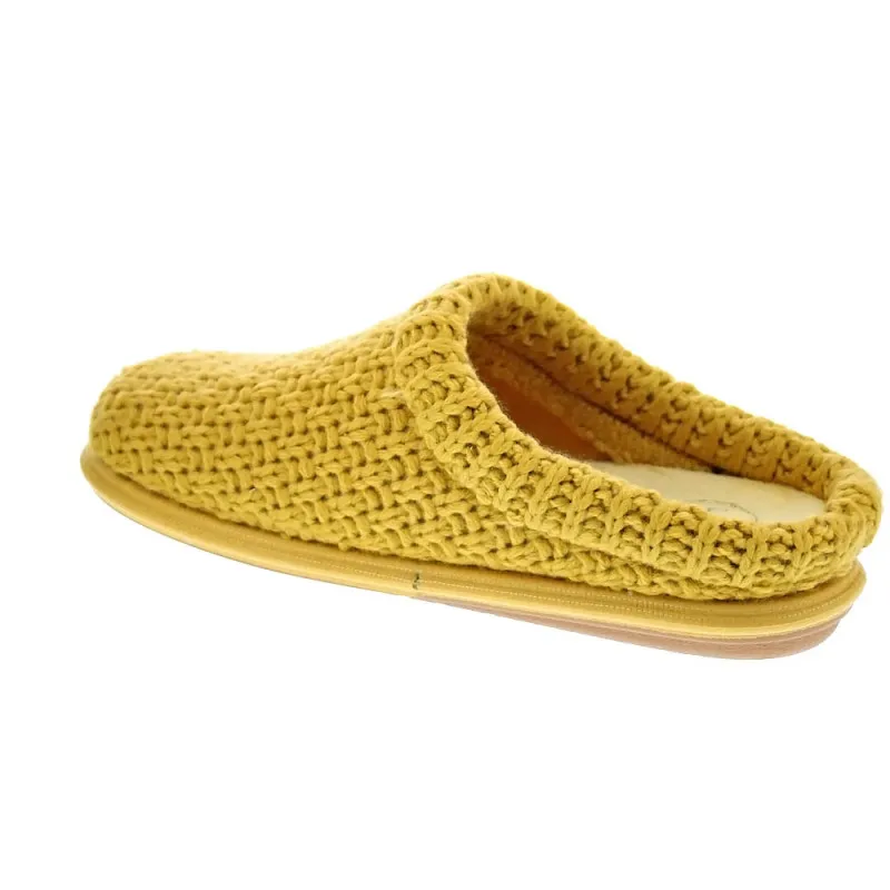 Toni Pons Pantuflas Mujer Domi Amarillo