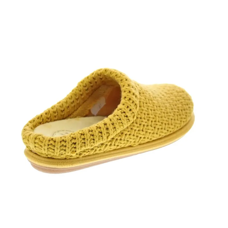 Toni Pons Pantuflas Mujer Domi Amarillo