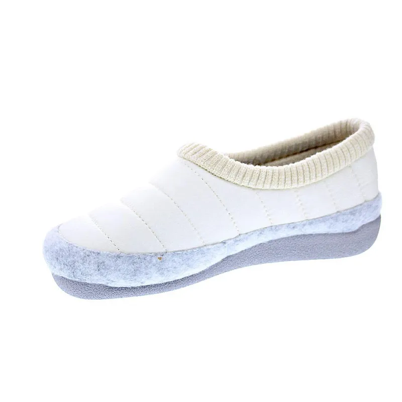 Toni Pons Pantuflas Mujer Marga Blanco