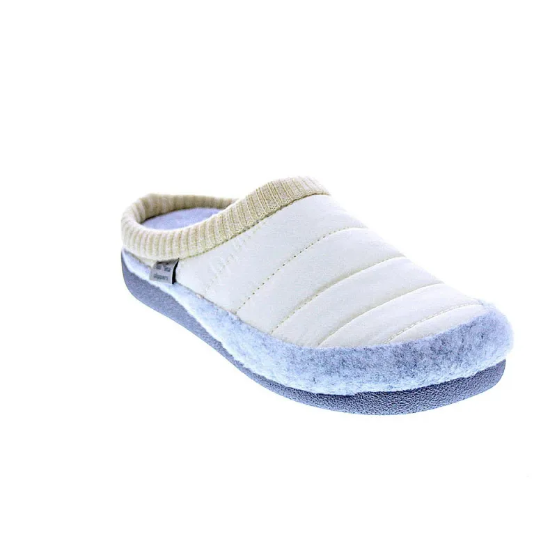 Toni Pons Pantuflas Mujer Mora Blanco