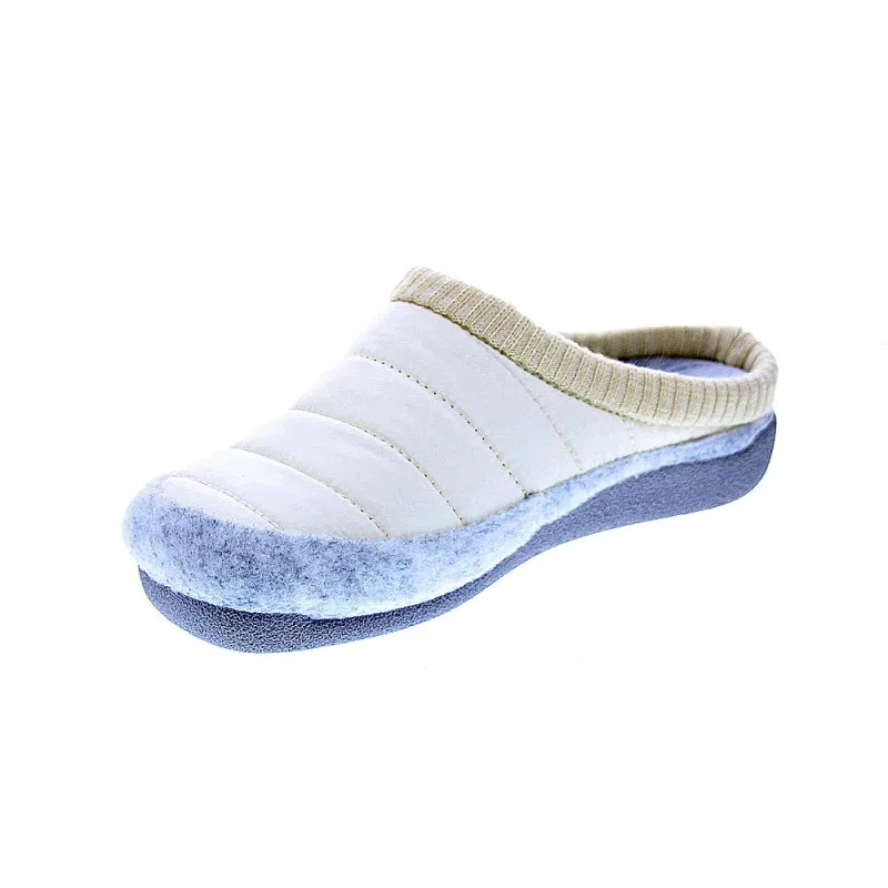 Toni Pons Pantuflas Mujer Mora Blanco