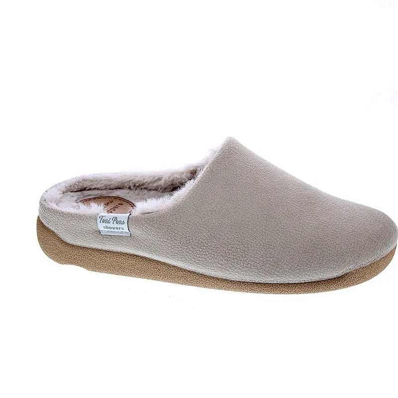 Toni Pons Pantuflas Mujer Mosul Beige