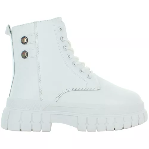 Via Urbana Bota Casual Outdoor Polipiel Blanco Mujer 82473