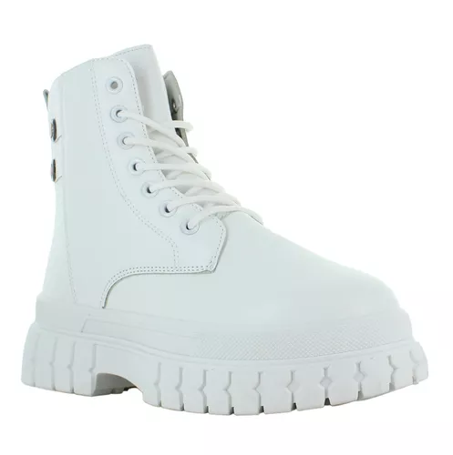 Via Urbana Bota Casual Outdoor Polipiel Blanco Mujer 82473