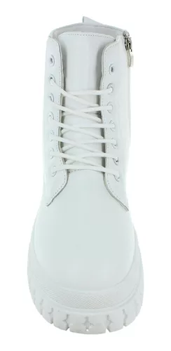 Via Urbana Bota Casual Outdoor Polipiel Blanco Mujer 82473