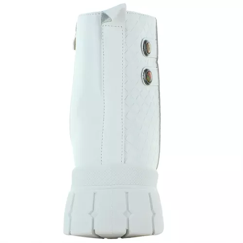 Via Urbana Bota Casual Outdoor Polipiel Blanco Mujer 82473