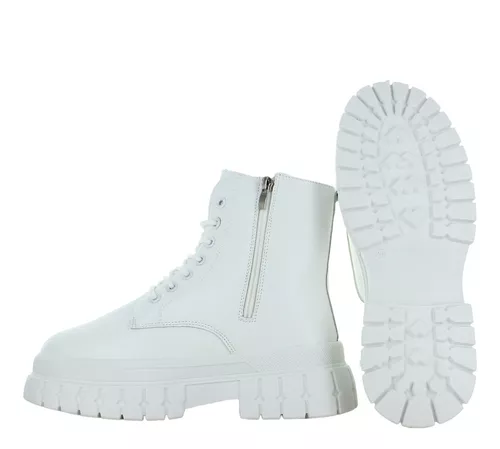 Via Urbana Bota Casual Outdoor Polipiel Blanco Mujer 82473