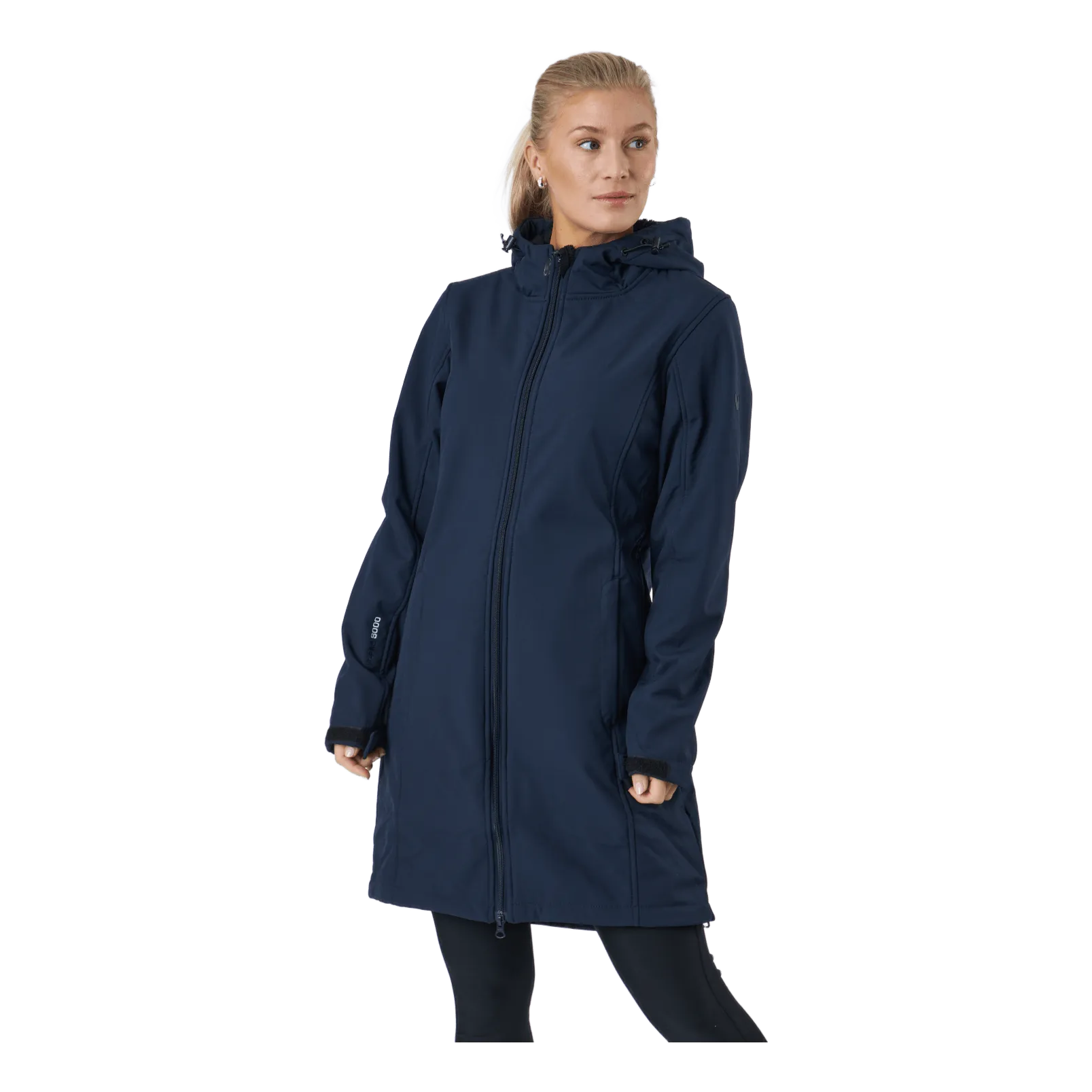 Whistler Zadie W Long Softshell Jacket  Navy Blazer