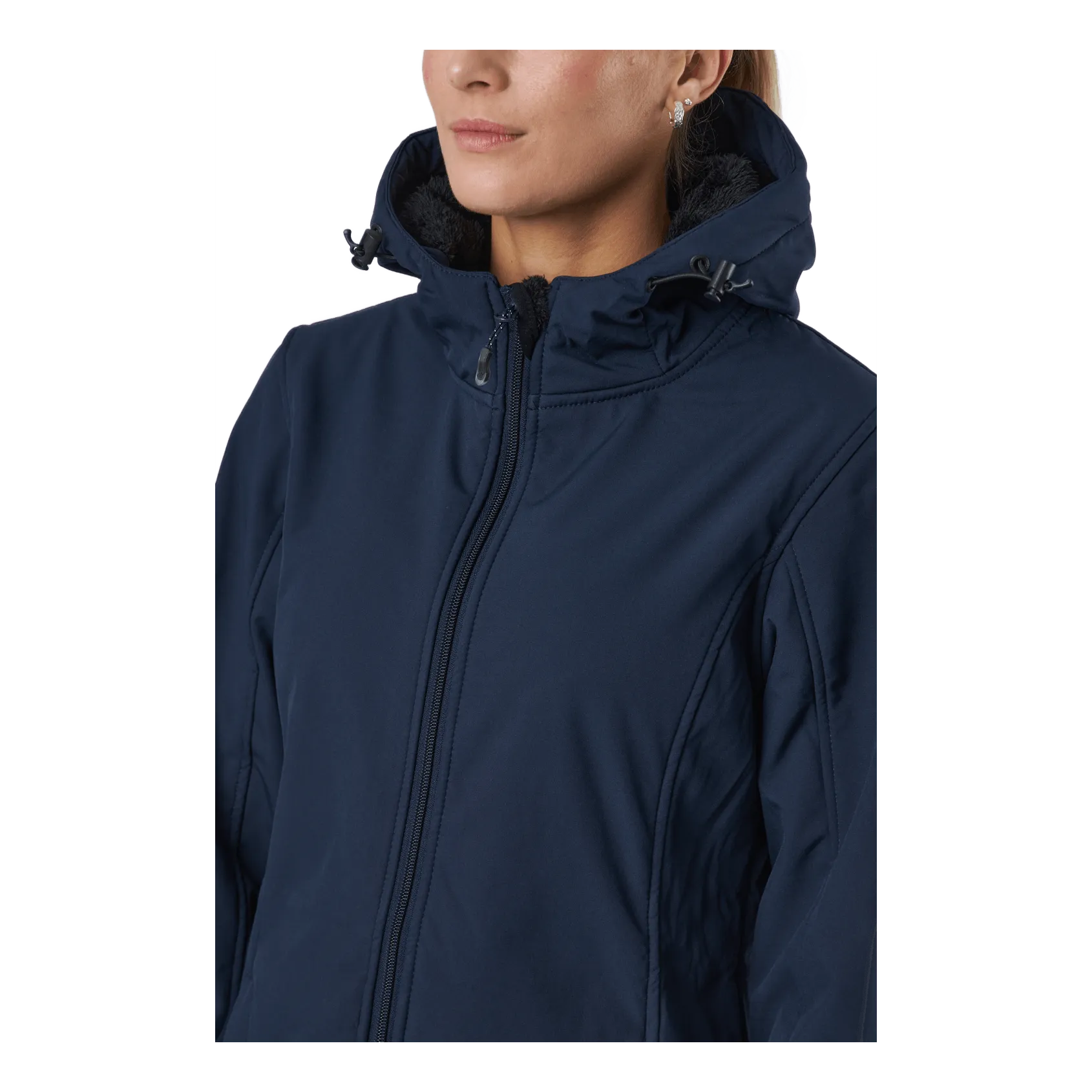 Whistler Zadie W Long Softshell Jacket  Navy Blazer