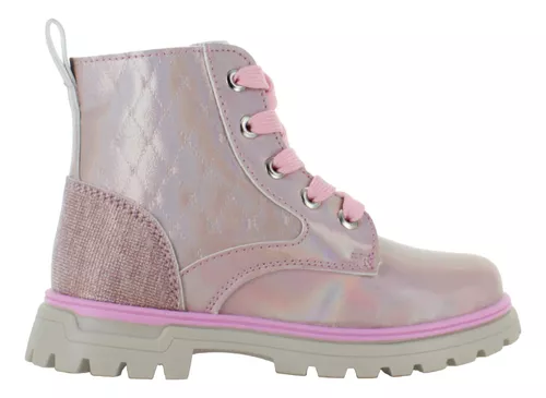 Yuyin Bota Urbana Casual Moda Elegante Metalico Niña 86823